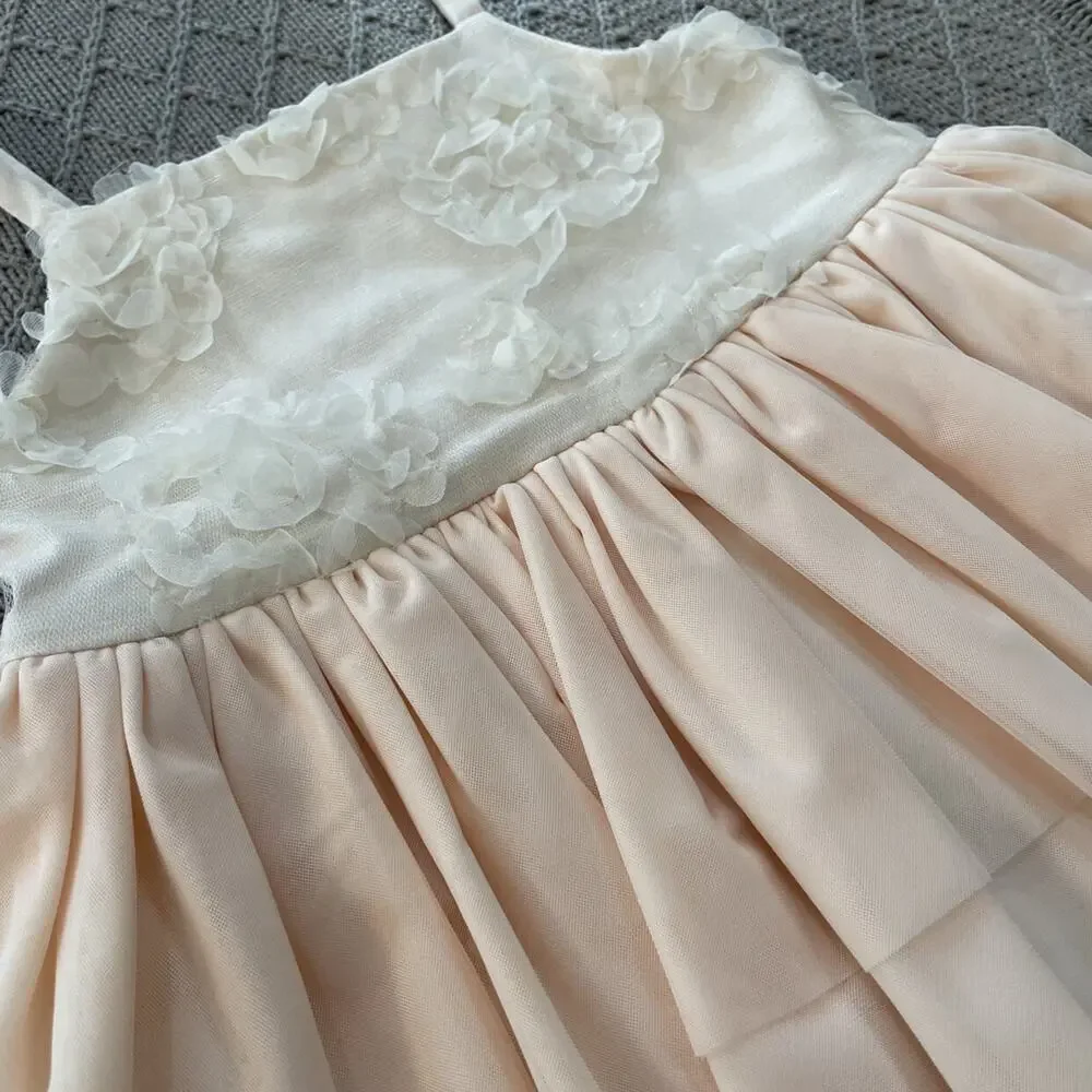 SHEIN Tulle Twirl Party Dress ~ 12/18M